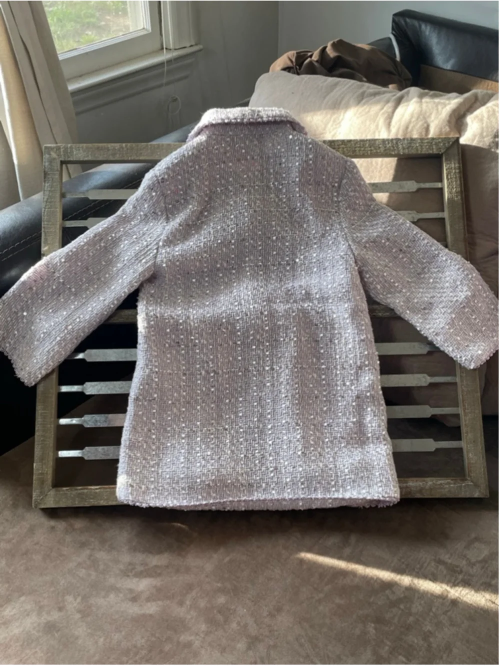 Tutu Du Monde Penelope Coquette Pastel Tweed Jacket Pearl Flower Button Size 4